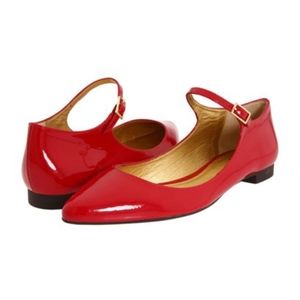 KATE SPADE Elena Patent Leather Mary Jane Flats